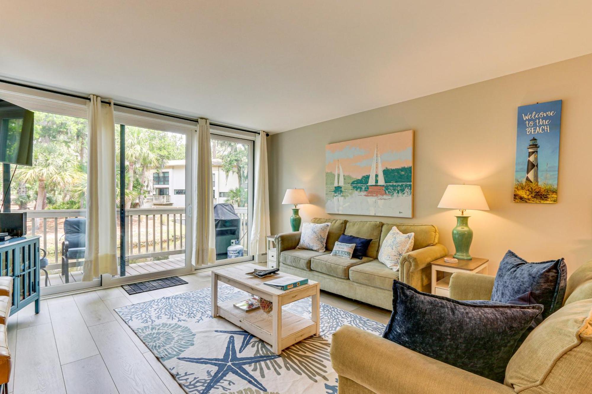 Coligny Gem With Community Perks Walk To Beach Pulau Hilton Head Luaran gambar